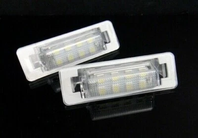 PARA MERCEDES-BENZ CLASE C W202 1997-2000 BLANCO 18-SMD LUCES LED MATRÍCULA Foto 1 de 4