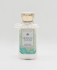 Loción corporal hidratante 24 horas Bath & Body Works Midnight Swim 8 fl oz nueva - Imagen 1 de 3