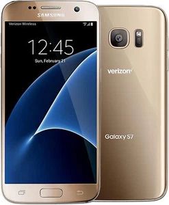 Samsung Galaxy S7 G930T 32GB 5.1" GSM Unlocked Smartphone, Gold (LCD SHADOW) - Picture 1 of 5