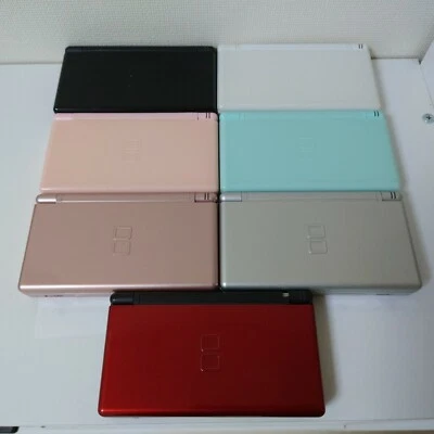 Nintendo Ds Lite Black/Pink/Ice Blue/White/Rose/Crimson/Silver/Navy Console - Image 1 of 4