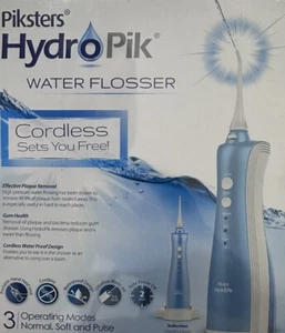Piksters HydroPik Water Flosser Cordless Plaque Removal Gum Health - Picture 1 of 5