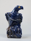 Adler Lapislazuli Steinfigur vogel figur Skulptur Eagle bird afghanistan Nr:21/8