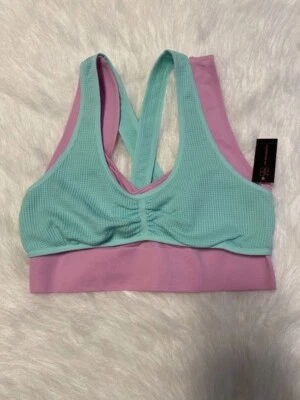 Sujetador No Boundaries Mujer Junior Talla Pequeña Azul Púrpura Doble Correa Bralette Foto 1 de 4