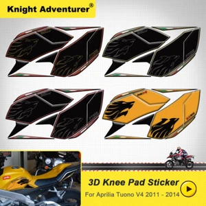 For Aprilia Tuono V4 2011-2014 Motos Fuel Tank Side Pad Decal Sticker Protector - Bild 1 von 12