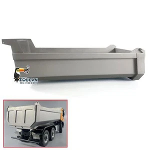Metal U-shaped Bucket Spare Part for 1/14 6x6 RC Hydraulic Dumper Truck Tipper - Picture 1 of 7