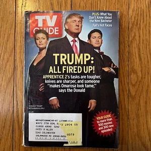 TV Guide October 3-9, 2004 Trump-All Fired Up - Picture 1 of 1