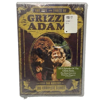 The Life and Times of Grizzly Adams: The Complete Series - DVD - SEALED - Good - Image 1 of 4