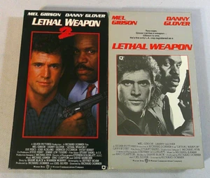 LETHAL WEAPON 1 & 2 VHS Lot - 80s/90s Richard Donner action classics - Picture 1 of 4