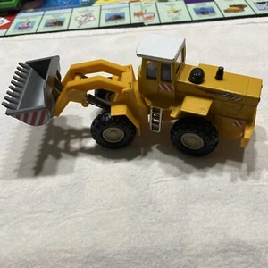 Cargador frontal tractor metal plástico amarillo - Imagen 1 de 6
