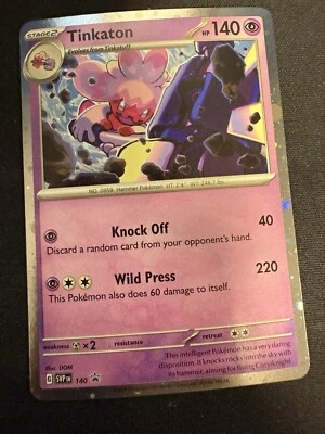 Tinkaton - 140 (Cosmo Holo) 140 Sv: Scarlet & Violet Promo Cards Holo - Image 1 of 4