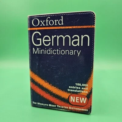 Oxford German Minidictionary - Flexibound By Rollin, Nicholas - VERY GOOD - Image 1 of 4