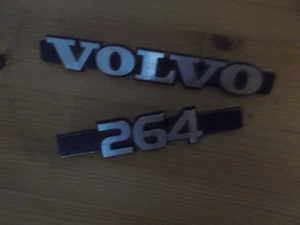 Emblemas de Volvo 264 portón trasero inscripción - Imagen 1 de 1