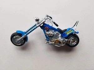 Maisto Marvel Series 2 Captain America MIDNIGHT CHROME Die Cast Motorcycle - Picture 1 of 2