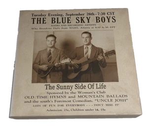 Blue Sky Boys The Sunny Side Of Life 5 CD Box Set + Hardback Book Bear Family - Picture 1 of 24
