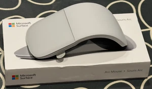 Microsoft Surface Arc Mouse Bluetooth, Platinum - Picture 1 of 4