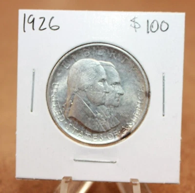 Sesquicentennial Commemorative Silver Half Dollar 1776-1926 [015WEJ] - Image 1 of 4