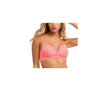 Maidenform DM2314 Coral Zest Lace Bra Small Soft Support Wireless - Picture 1 of 6