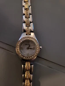 Vintage Women's Relic Diamond Bezel Watch - Need Battery Was Working Nice Clean - Bild 1 von 7
