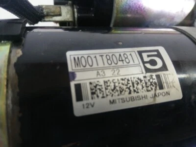 M001T80481 starter motor for PEUGEOT 307 BREAK SW (S1)(04.2002) 2002 103733 - Изображение 1 из 4