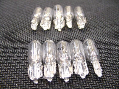 10x 74 Mini Wedge Lamp Incandescent Instrument Panel Cluster Light Bulbs For VW - Image 1 of 4