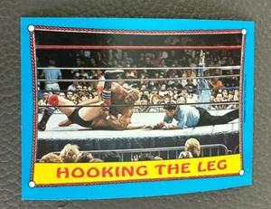 1987 Topps WWF #48 Hooking the Leg - The Natural Butch Reed - Bild 1 von 2