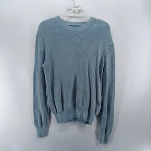 All Saint Suéter Hombre Talla Pequeña Tejido Cuello Redondo Algodón Informal Jersey Slim - Imagen 1 de 9