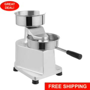 Heavy Duty 1/2 lb Hamburger Patty Molding Press W/Handle Commercial Restaurant - Picture 1 of 12