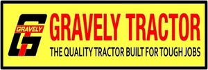 Gravely Tractors Marquee Style New Metal Sign: 6" x 18" Long - Ships Free - Picture 1 of 1