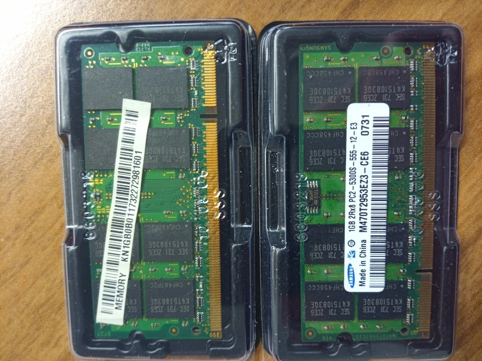 RAM x ACER ASPIRE 2 MODULI DA 1 GB DDR2 PC2-5300 SODIMM  667MHz  a 200-pin - Immagine 1 di 1