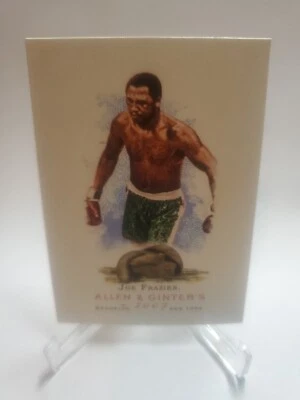 2007 Topps Allen & Ginter Joe Frazier Heavyweight Boxing Champion #82 - Image 1 of 2