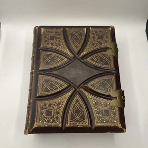 The Holy Bible Old And New Testaments / 1865 Harding Extra Superfine Edition - Picture 1 of 16
