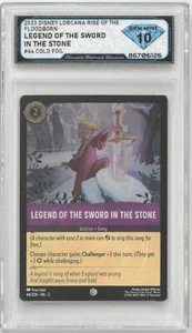 Lorcana Floodborn LEGEND OF THE SWORD IN THE STONE #64 Foil 💎 DSG 10 Gem Mint - Bild 1 von 2