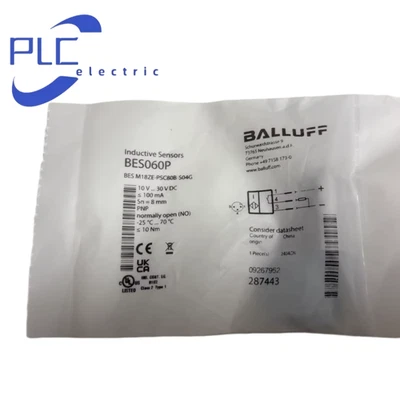 BALLUFF BES060P BES M18ZE-PSC80B-S04G sensor brand new free shipping - Image 1 of 2