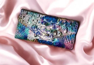 Cartera Verónica de Cuero Brahmin Nueva con Etiquetas en Melbourne Cromático - Imagen 1 de 5