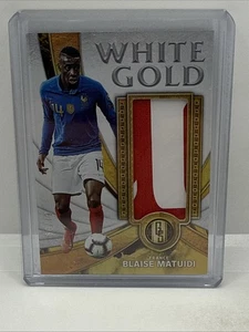 2019-20 Panini Gold Standard White Gold Patch #/79 Blaise Matuidi France - Picture 1 of 3