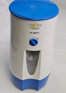 Mr. Coffee Iced Tea Maker TM3, 3 Quart Blue & White NO PITCHER works - Picture 1 of 13