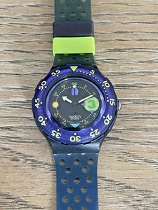 SWATCH UHR SDB101 CAPTAIN NEMO SCUBA 1992 ORIGINAL - Bild 1 von 2
