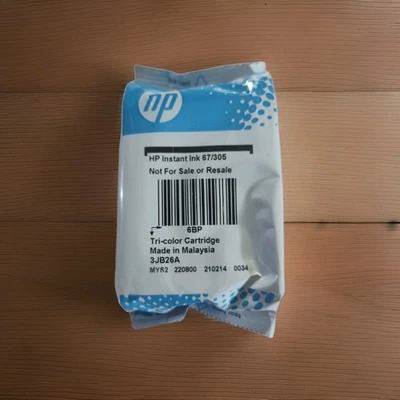 HP Instant Ink 67/305 dreifarbige Patrone 3JB26A OEM offiziell authentisch NEU - Bild 1 von 4