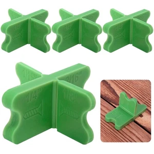 4 piezas espaciadores de cubierta verde herramienta espaciadores de cubierta surtidos para cubierta tratada a presión - Imagen 1 de 8