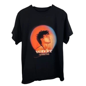 Shawn Mendes T-Shirt Größe Small schwarz Wonder World Tour neu - Bild 1 von 5