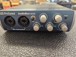 PreSonus AudioBox22VSL USB Audio Interface 2-Input MIDI XLR Microphone - Picture 1 of 3