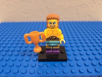 乐高摔跤冠军迷你人偶收藏品系列 15 - 完整带支架 — 第 1/4 张图片