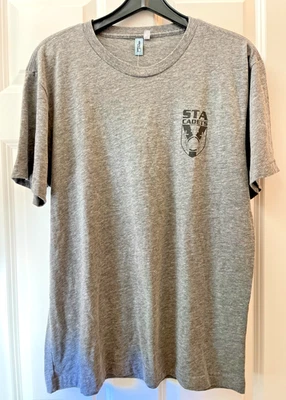 Camiseta gris jaspeado mediana District Threads para hombre nueva con etiquetas/Academia Saint Thomas Foto 1 de 3