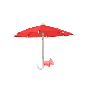 Mini Sun Shade Mobile Phone Holder 10.62'' Suction Cup Portable Cute Decor Gift - Picture 1 of 24