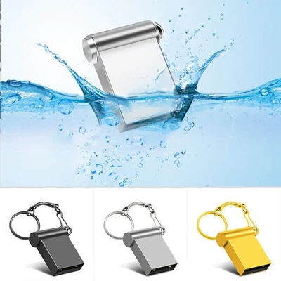 4G 8G 16G 32G New Super Mini Metal Usb U Disk 64G High Speed Memory 2.0 Memoria - Image 1 of 4