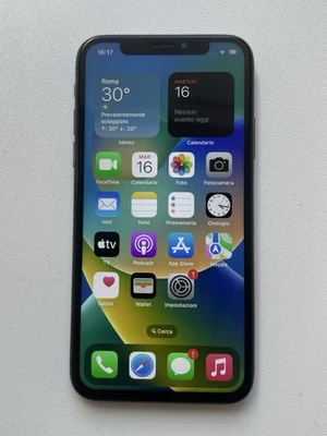 Apple iPhone X - 256GB - Grigio siderale (Sbloccato) - Immagine 1 di 3