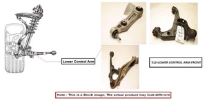 Driver Left Lower Control Arm Front Fits 07-14 ESCALADE 6113015 - Picture 1 of 8