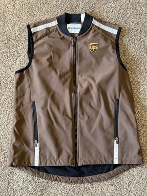 UPS Weargaurd United Parcel Service Vest Large - Image 1 of 3