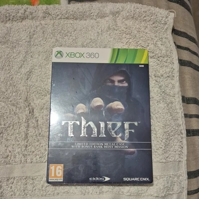 XBOX 360 THIEF LIMITED EDITION METAL CASE WITH BONUS MISSION USED GAME - Image 1 of 4