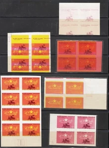 Vietnam 1984 Group of 28 Progressive Military Stamps Sc# M37. - Picture 1 of 1